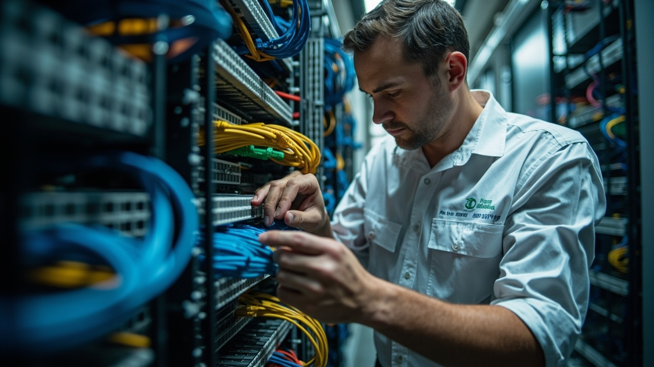 Data & Network Cabling in Houston | Minimize Downtime with Industrial-Grade Infrastructure