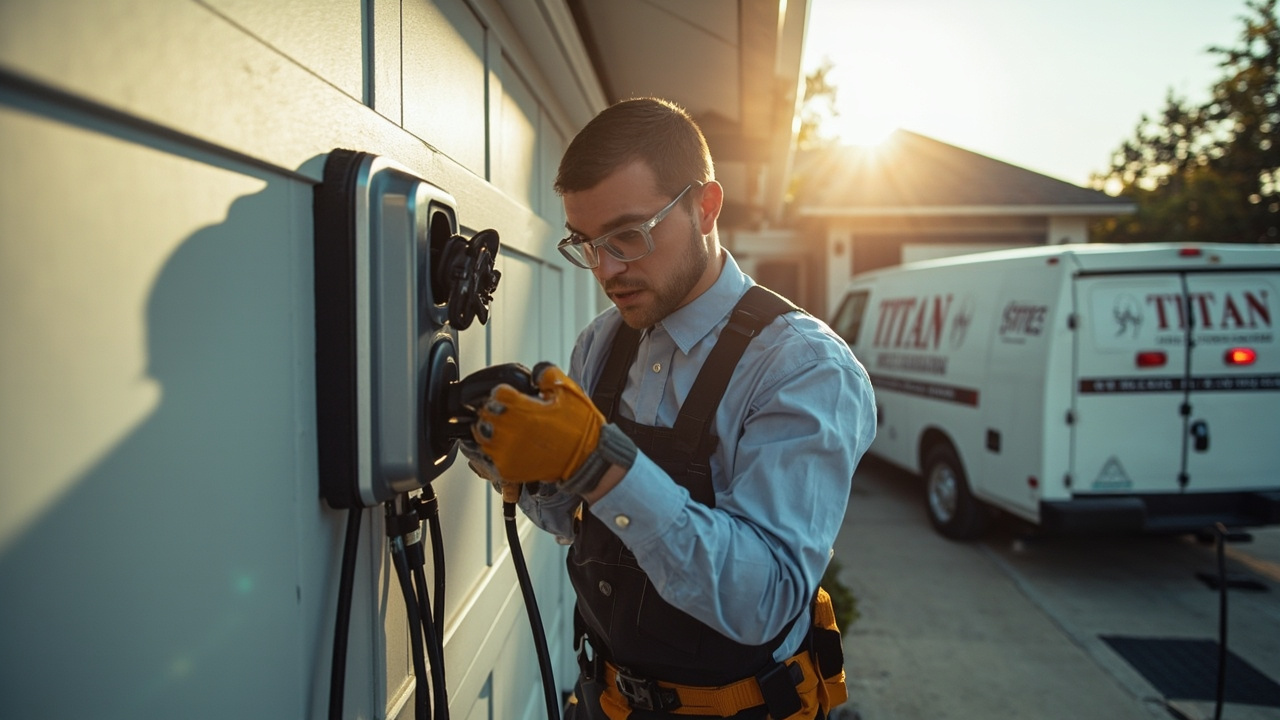 How Titan Electricians Houston Installs EV Chargers the Right Way