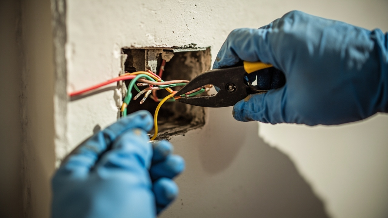 Exposed Wiring in Houston Homes Is an Active Fire Hazard