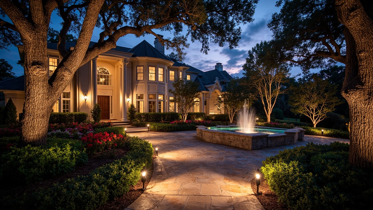 Landscape & Outdoor Lighting in Houston – Expert Design and Installation for Safety and Curb Appeal