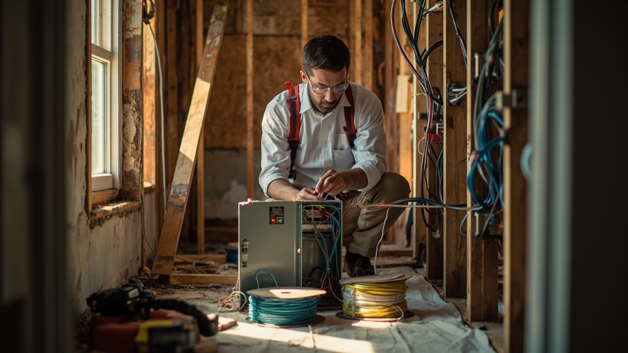 How We Execute a Complete Home Electrical Rewiring Without Destroying Your Walls