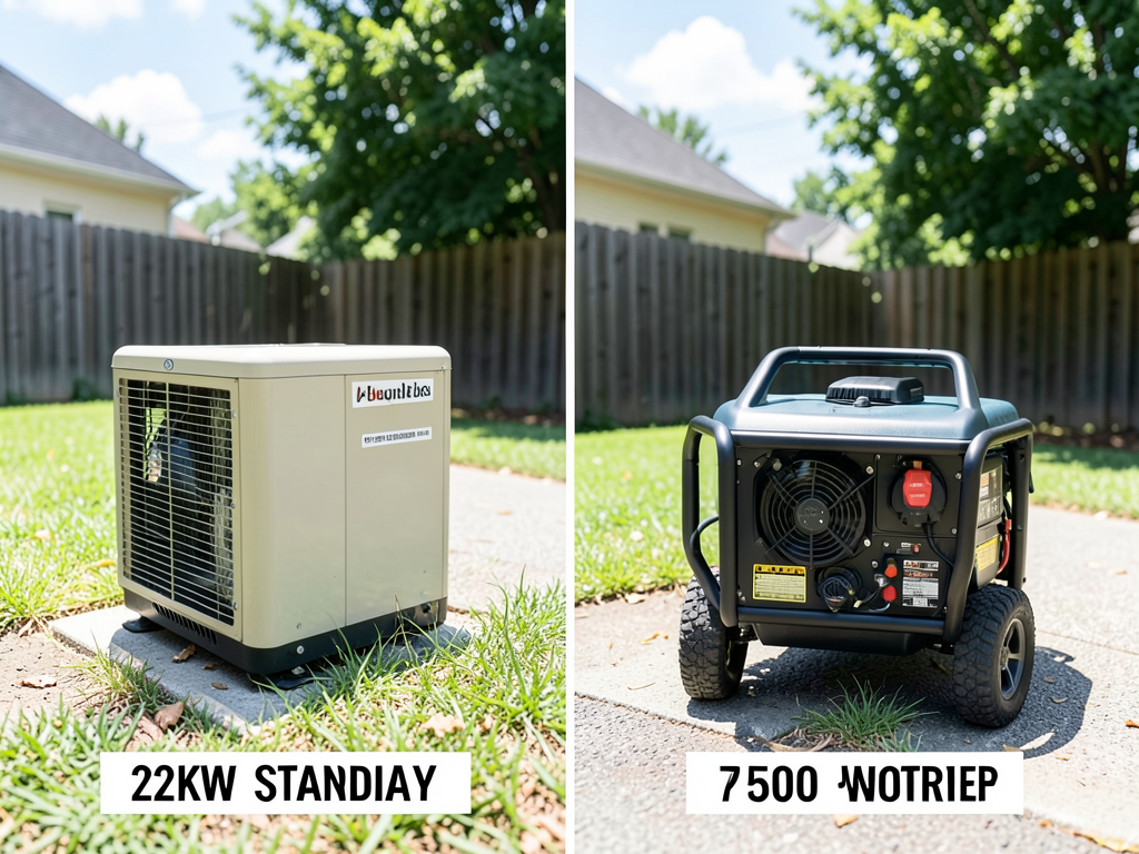 Deciding between a portable generator or a standby system for your Friendswood home