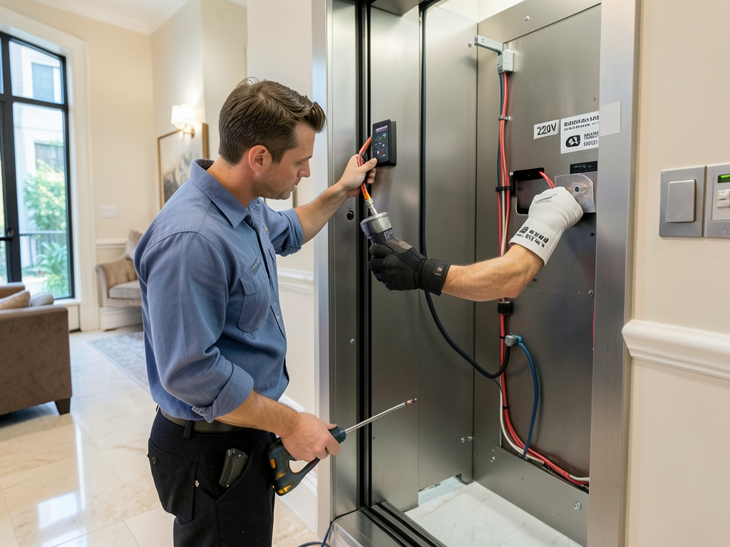 Electrical considerations for adding a home elevat