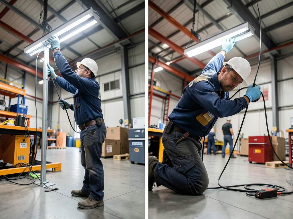 Modernizing warehouse lighting for better safety n