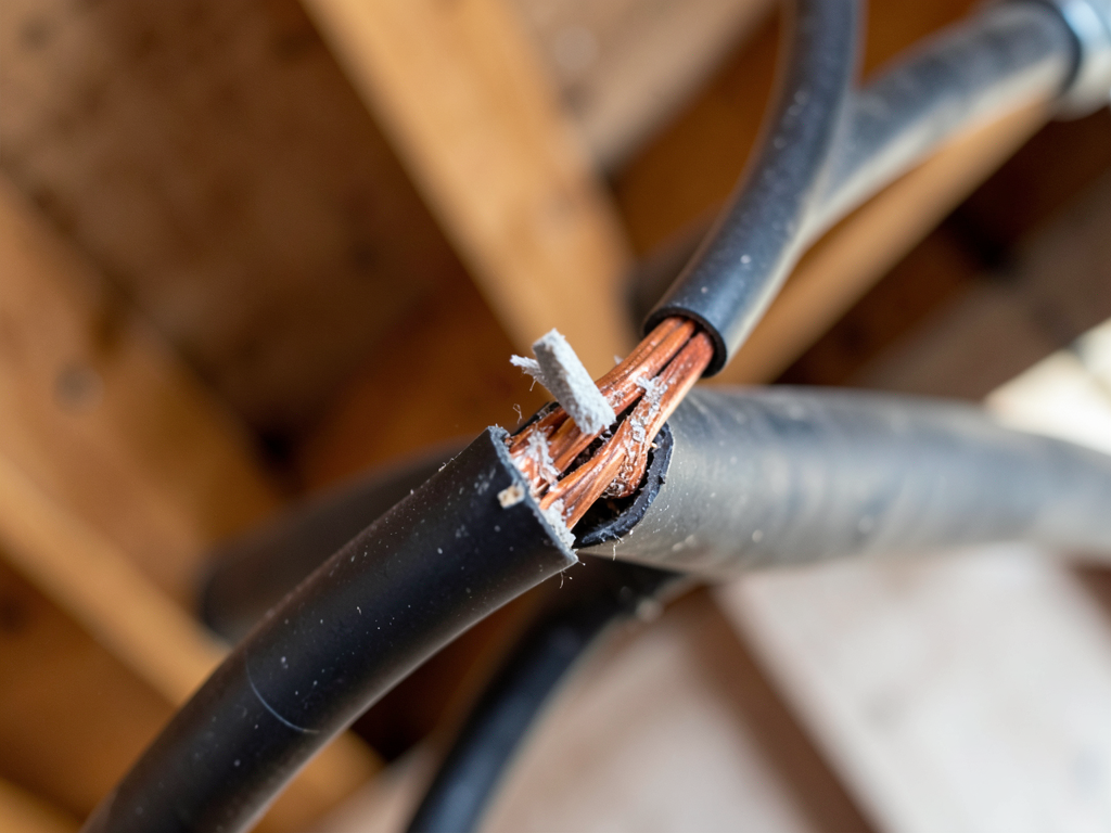 Protecting your oak forest attic wiring from squir
