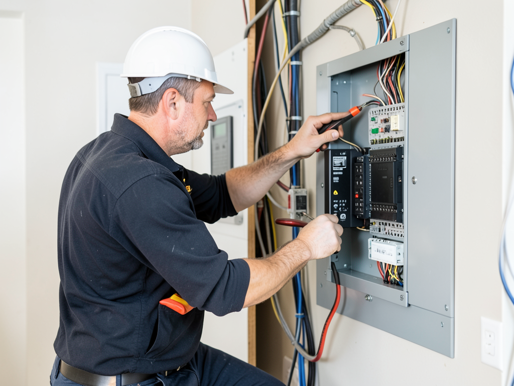 Running electrical to a new second story addition