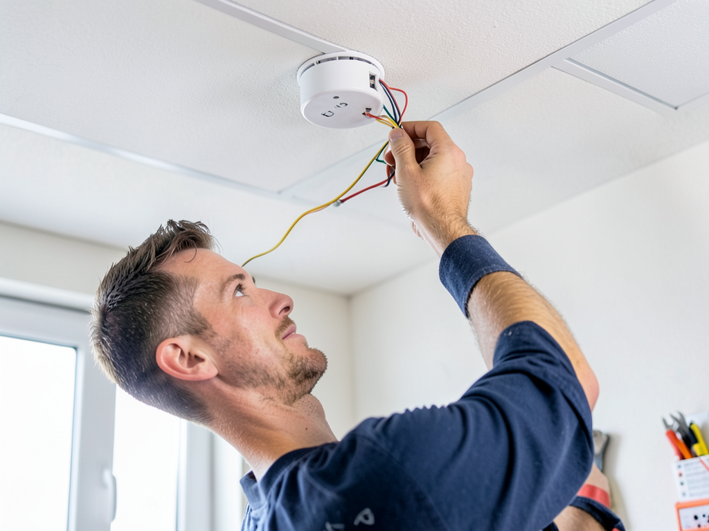 The benefits of hardwired smoke detectors for families in Katy