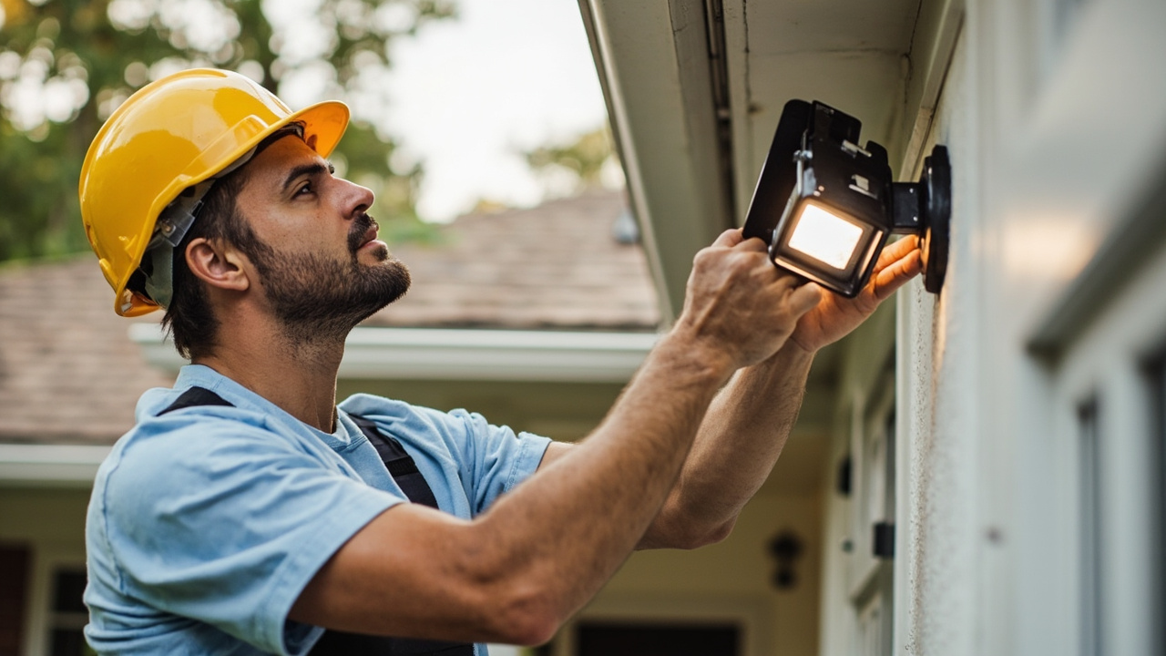 The Safest Way to Install Outdoor Security Lighting in Your Humble Backyard