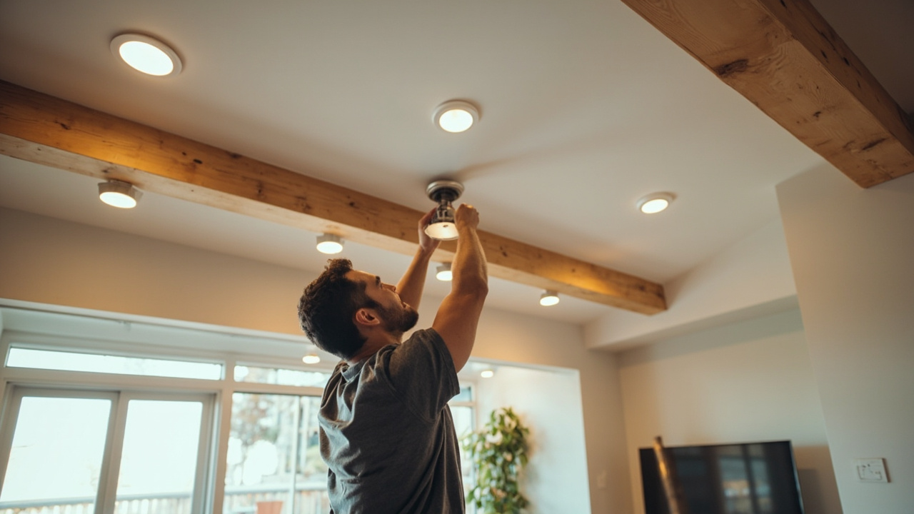 Updating Your Bellaire Living Room With Modern Recessed Lighting