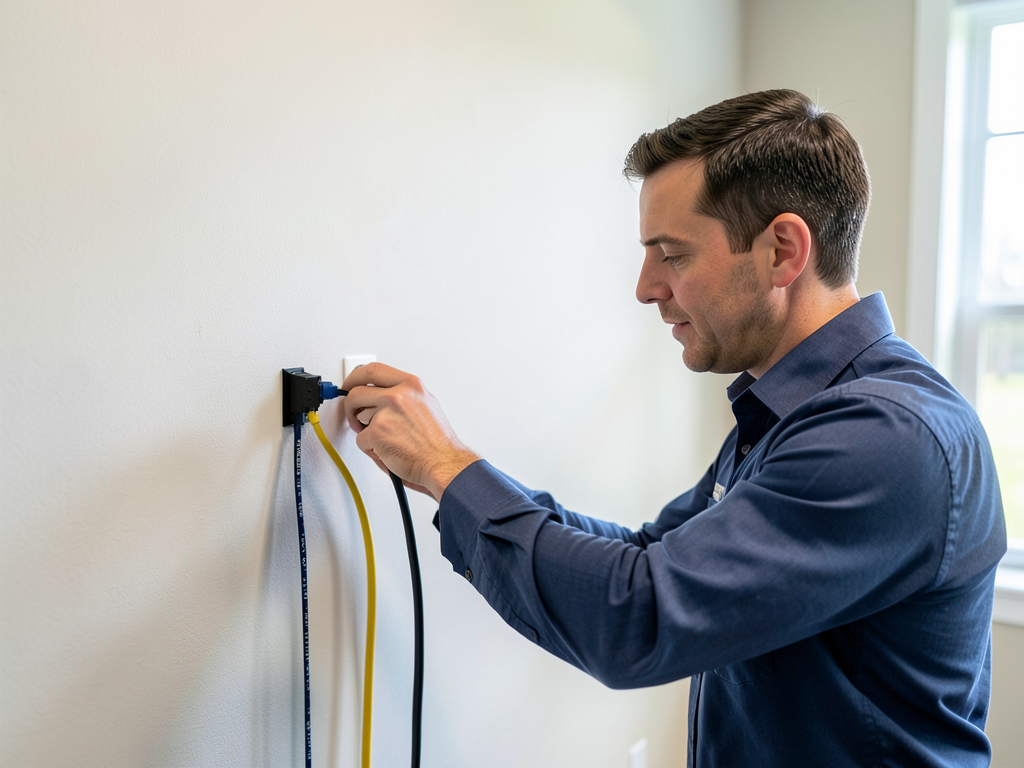 Upgrading to cat data wiring for a faster home of