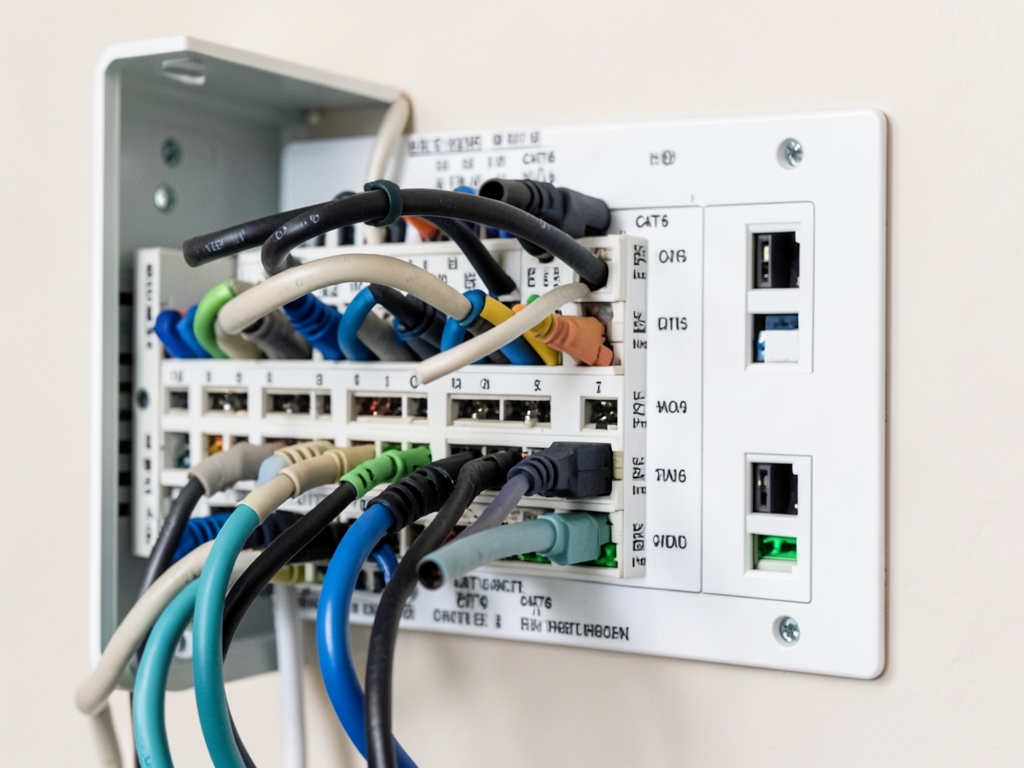 Upgrading to Cat6 data wiring for a faster home office in the Energy Corridor
