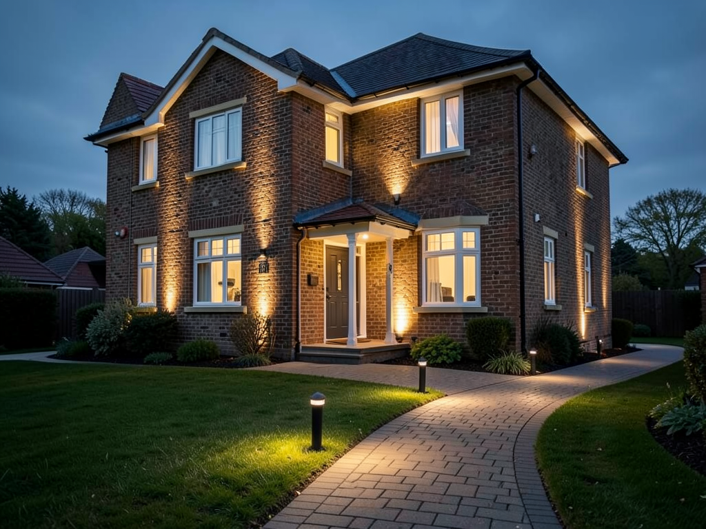 Using Strategic Lighting to Boost the Curb Appeal of Your Nottingham Forest Property
