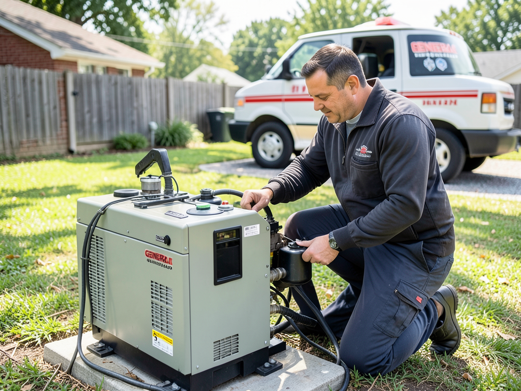 What to expect during a professional generator mai