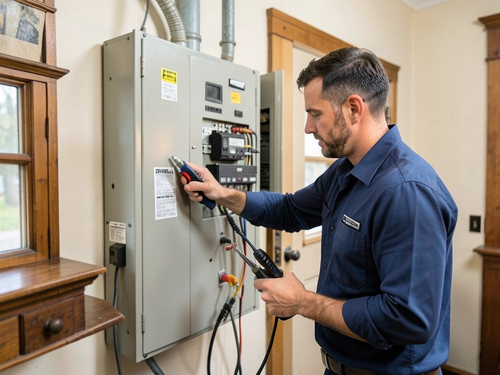 What to look for in the electrical panel when tour